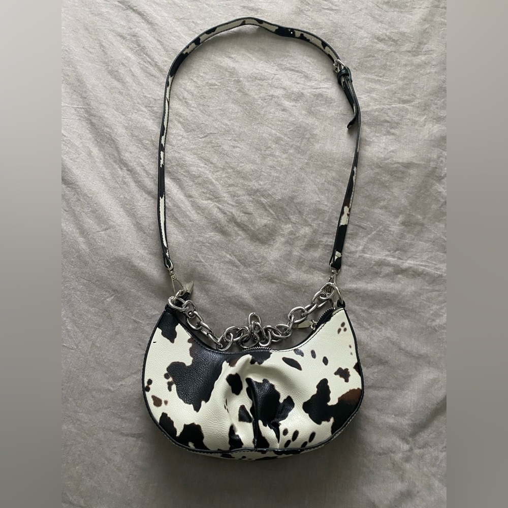 cow print purse